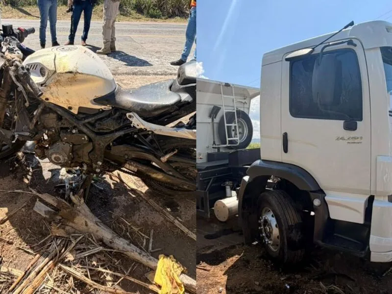 Motorista de caminhão é procurado após acidente que matou jovem na BR-408