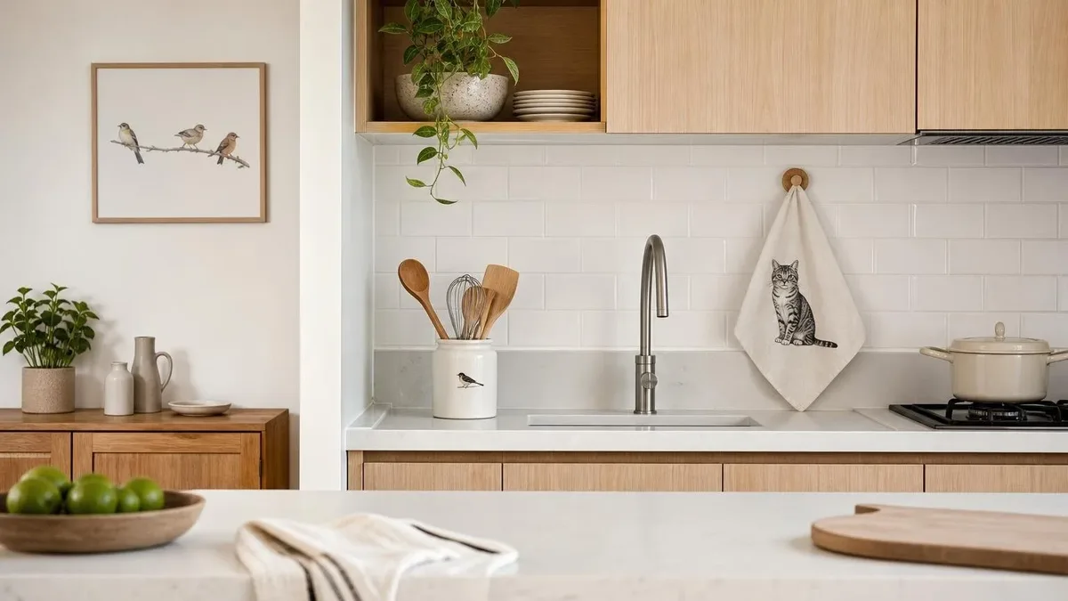 Como usar animais na decoração da cozinha sem exagerar
