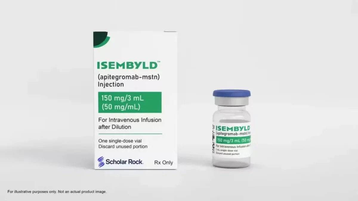 FDA aprova apitegromab para preservar função muscular em casos de AME