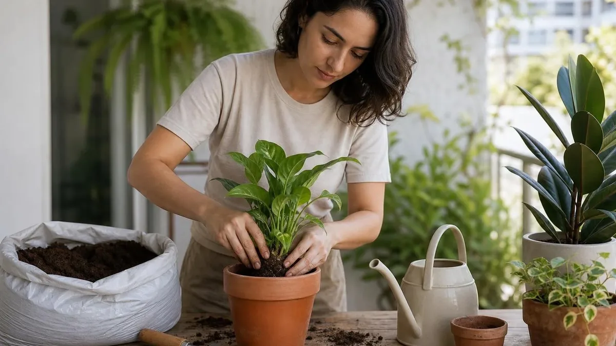 Como escolher vaso, luz e rega para começar a cultivar plantas