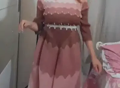 Vestido que quica viraliza nas redes e ganha estreia em igreja de Campo Grande