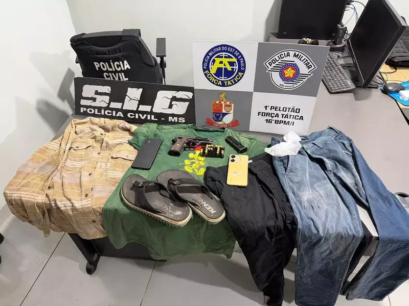 Suspeito ligado ao Comando Vermelho é preso após ataques em MS