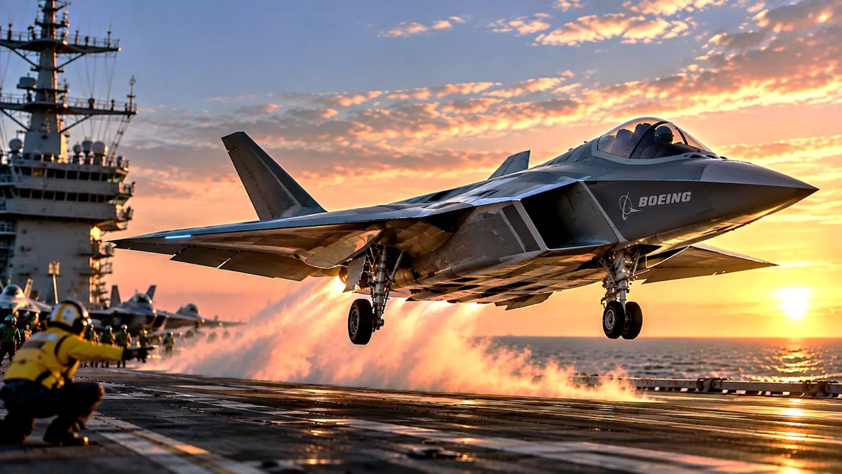 Boeing vence contrato para desenvolver caça naval F/A-XX