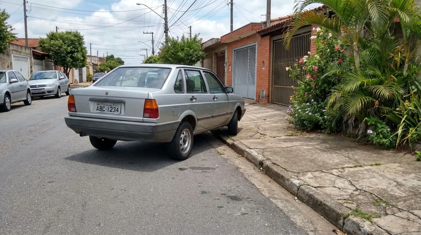 Distância da calçada pode gerar multa ao estacionar o carro