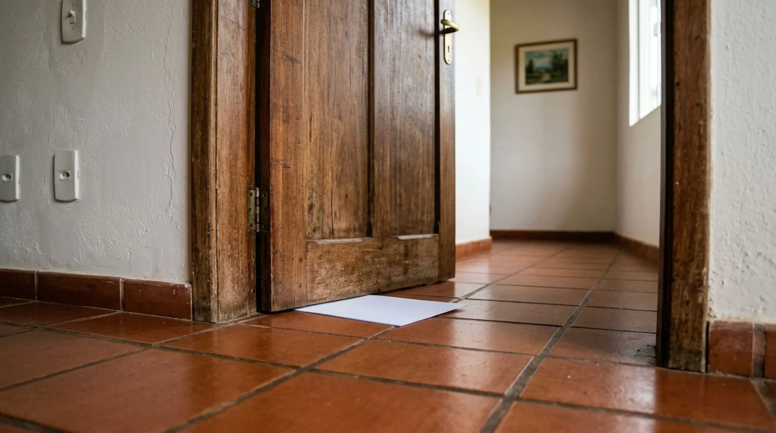 Como ajustar uma porta que raspa no chão sem trocar a folha