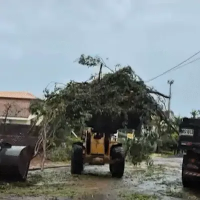 Campo Grande mantém equipes nas ruas após temporal e busca apoio federal