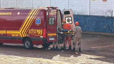 Colapso durante manutenção deixa trabalhador sem o braço em Dourados