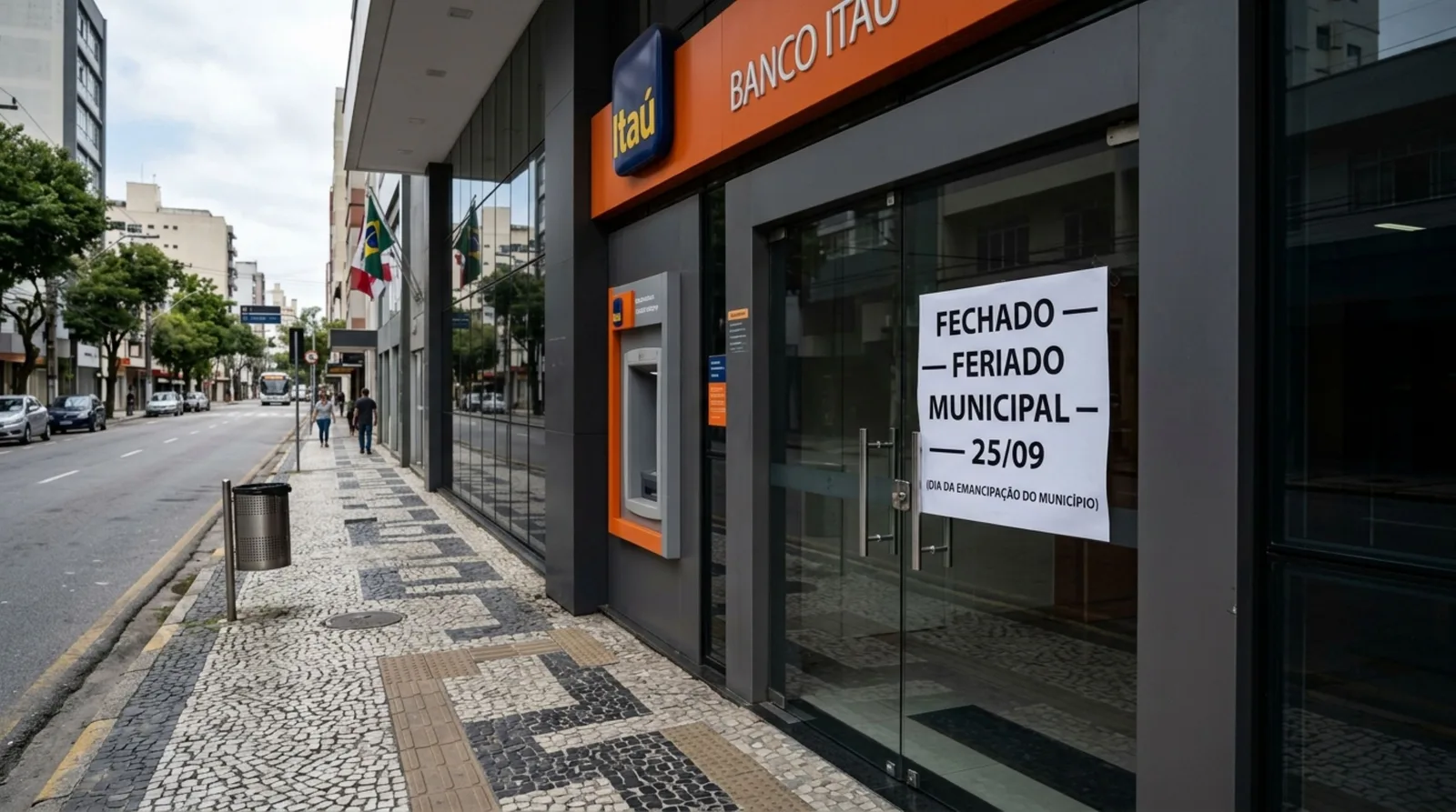 Feriado municipal fecha agências bancárias em 15 cidades nesta sexta
