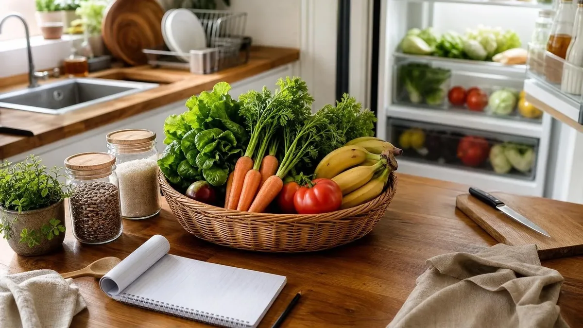 Hábitos simples para reduzir o desperdício de alimentos em casa