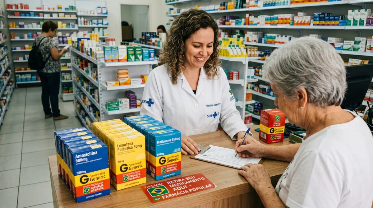 Como retirar remédios gratuitos pelo SUS e pela Farmácia Popular