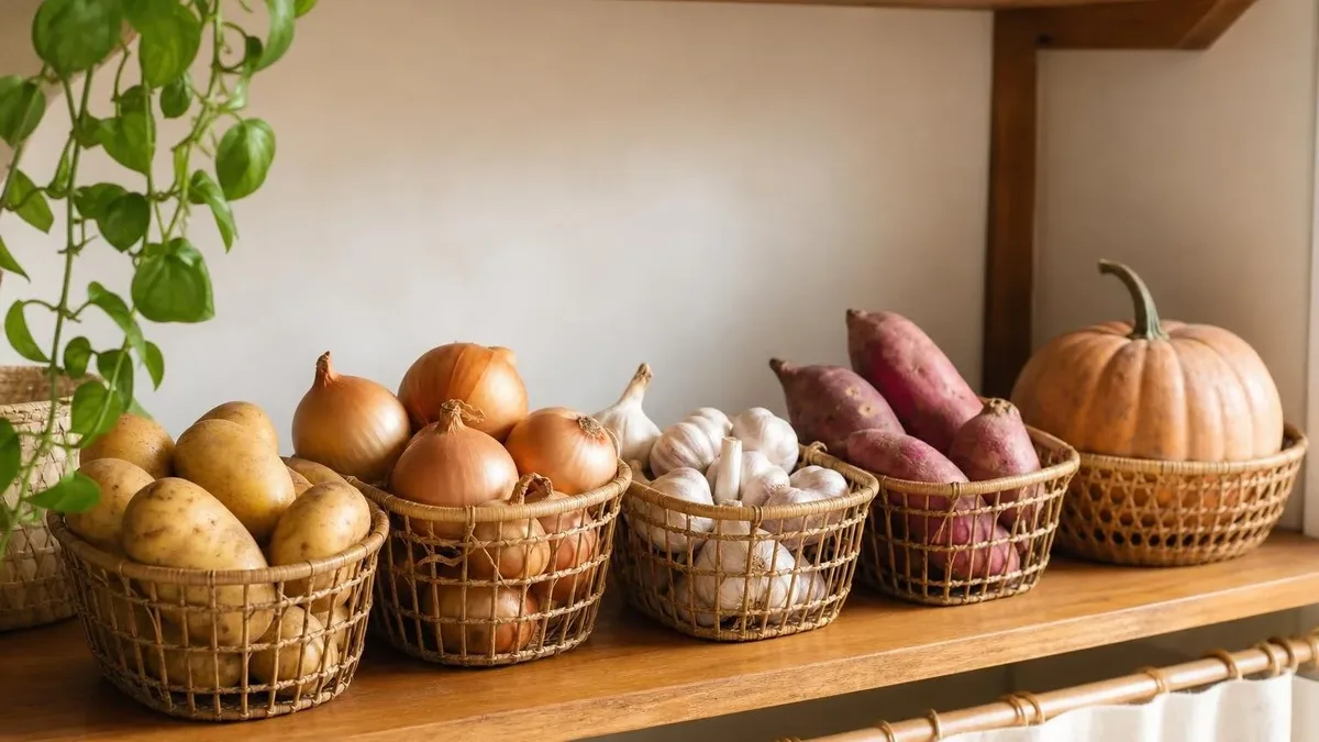 Como organizar legumes e verduras entre a despensa e a geladeira