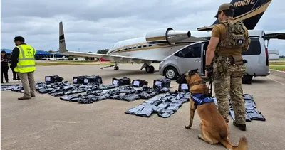 Paraguai apreende 1.218 quilos de maconha premium destinada ao Brasil