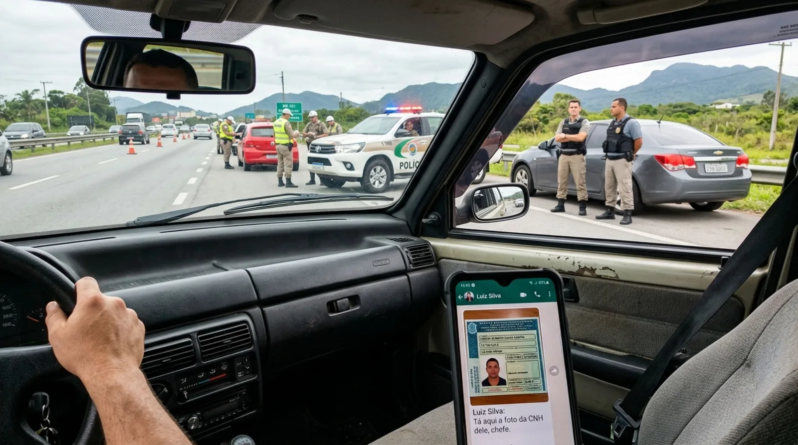 CNH digital exige acesso ao serviço oficial, não apenas imagem no celular