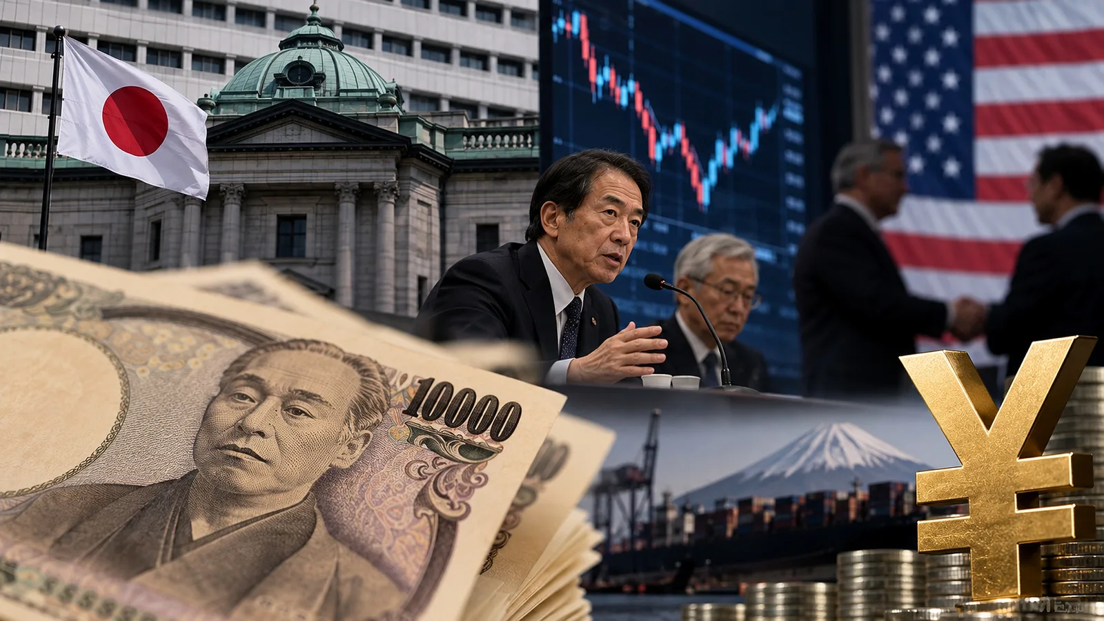 Decisão do Banco do Japão e alerta cambial impulsionam o iene