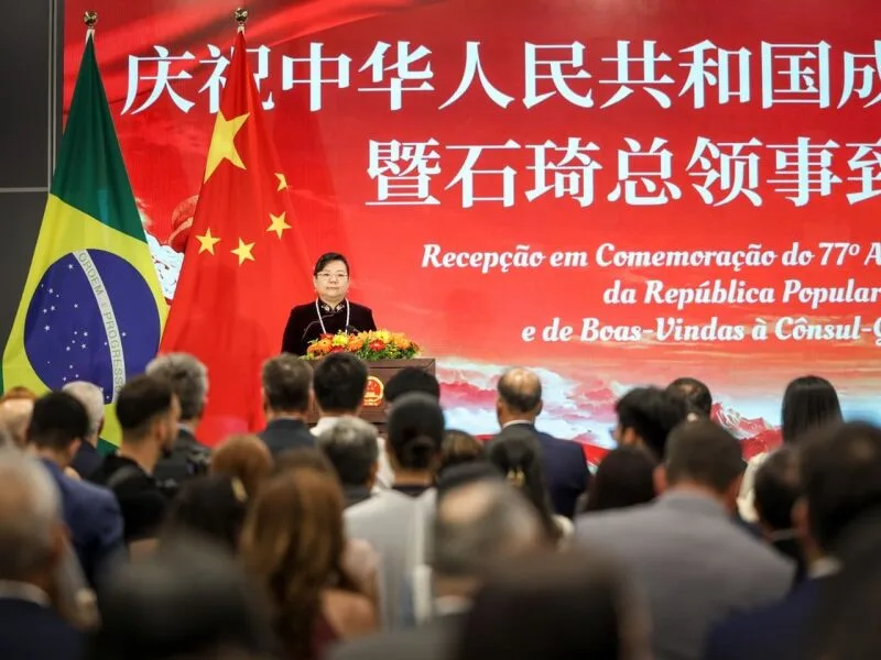 Consulado chinês reúne comunidade e autoridades em cerimônia no Recife