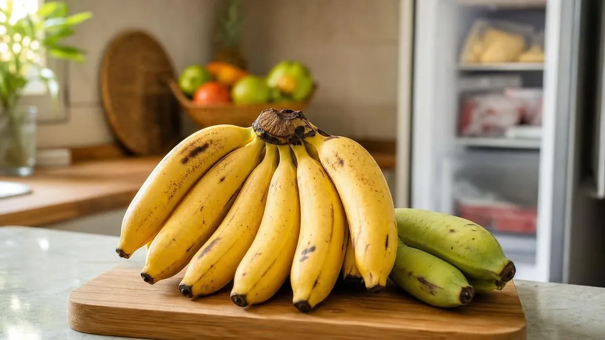 Como guardar bananas em cada estágio de amadurecimento
