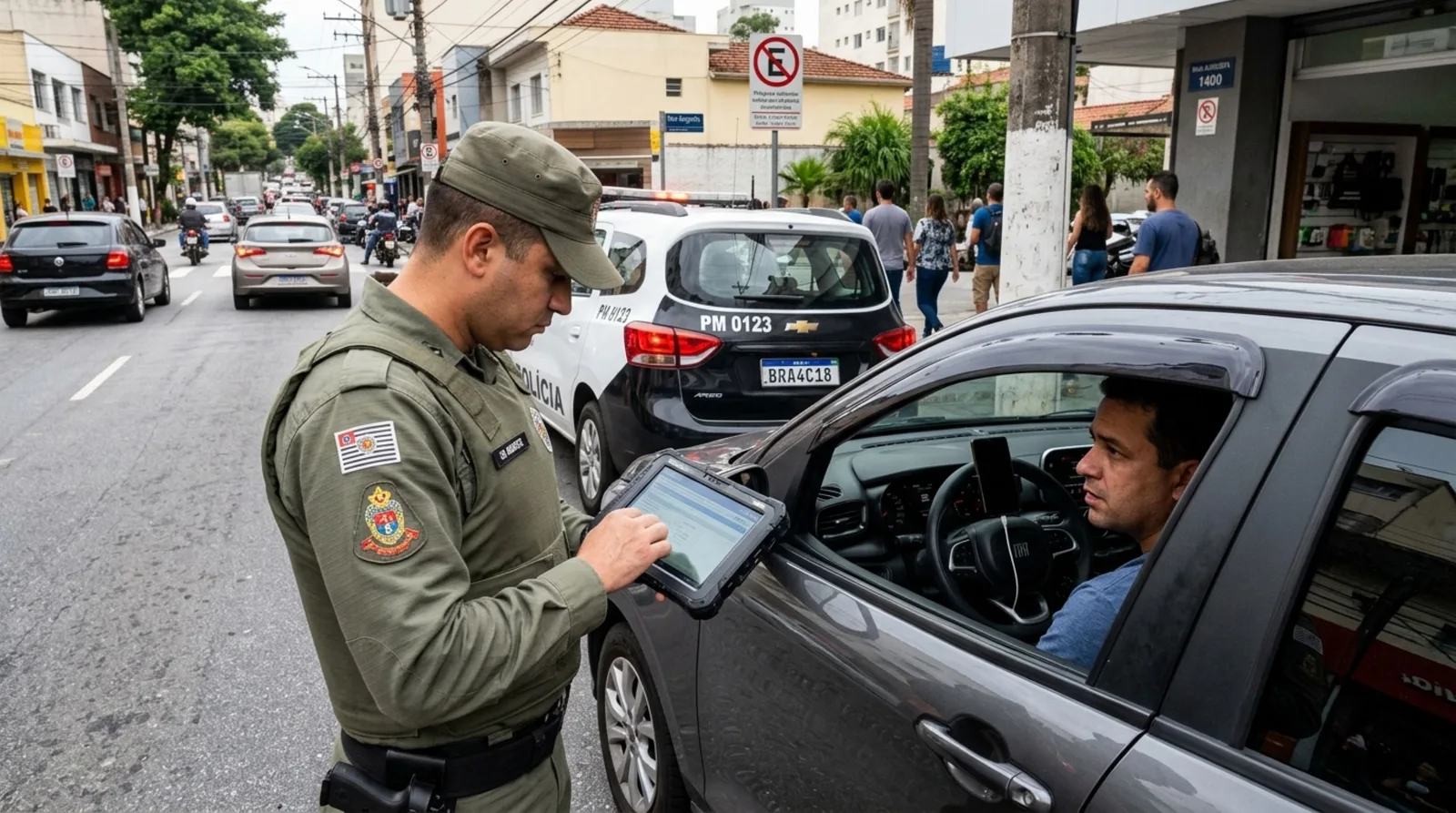 CRLV digital: o que fazer se o celular desligar durante uma blitz