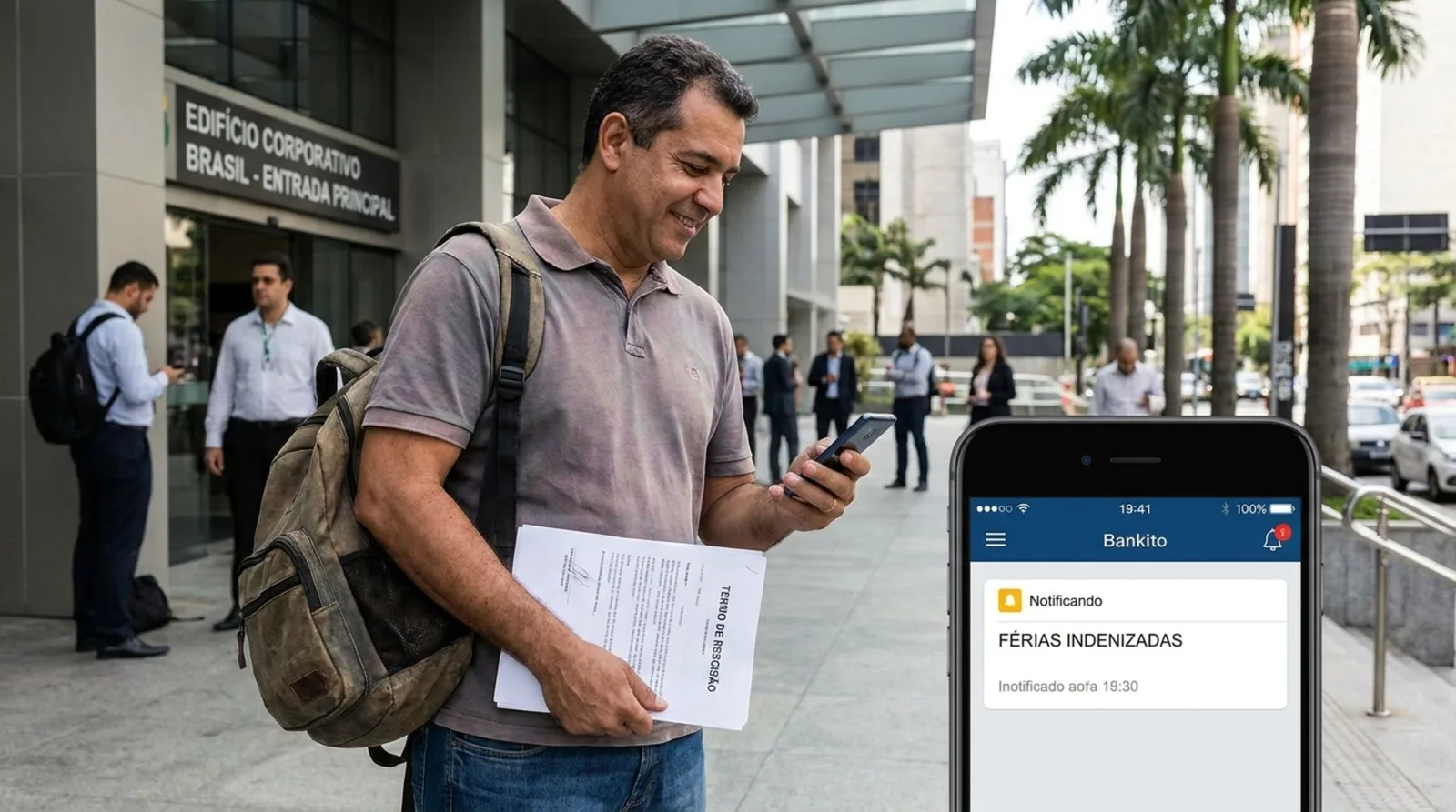 Como as férias entram no acerto de quem pede demissão
