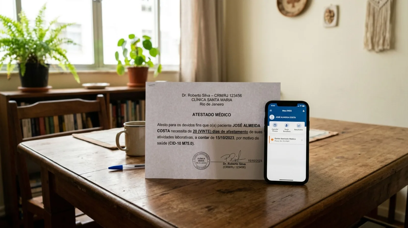 Atestado acima de 15 dias exige pedido de benefício ao INSS