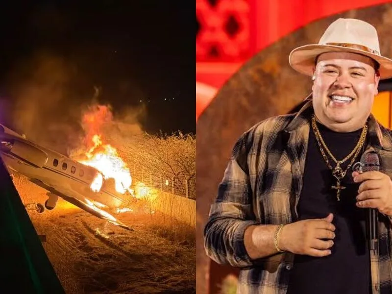 Incêndio após pouso interrompe shows de Rey Vaqueiro no Nordeste