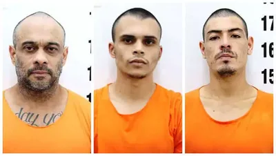 Três acusados por morte em loja de veículos são levados para presídio em Campo Grande