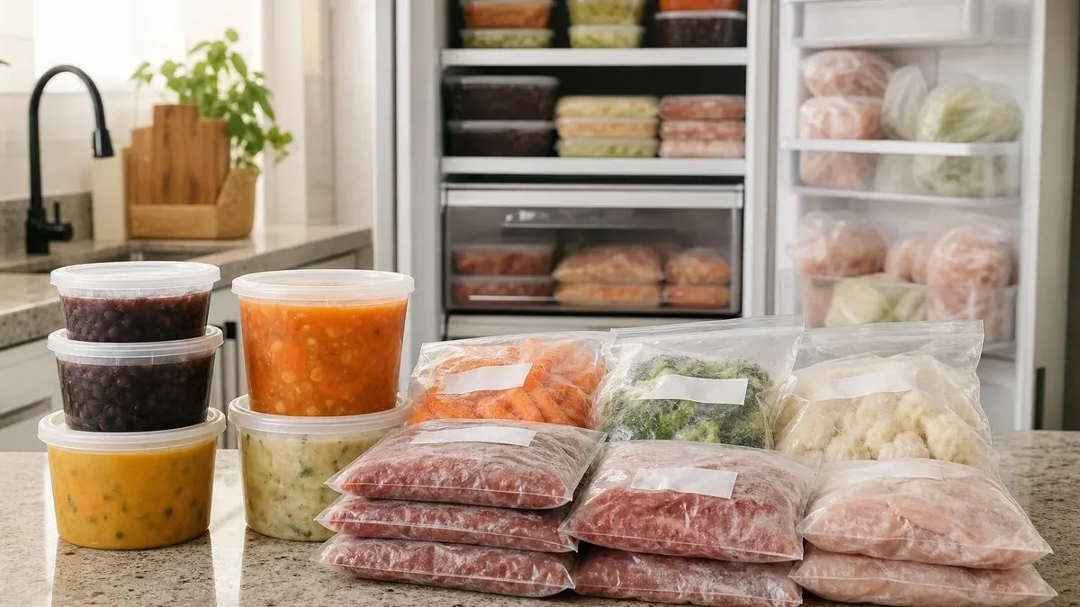 Como congelar alimentos com segurança e evitar perda de qualidade