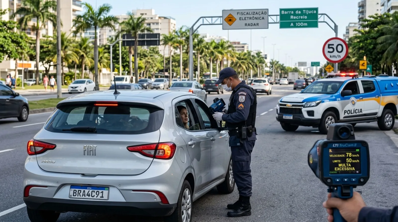 Excesso de velocidade pode suspender a CNH sem depender do total de pontos