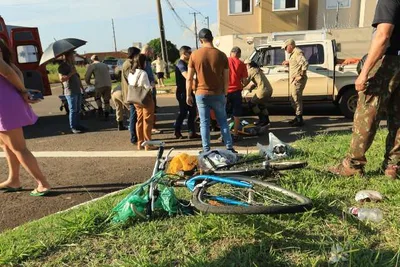 Ciclista de 42 anos sofre lesão grave na cabeça após colisão em Campo Grande