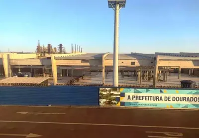Novo terminal do aeroporto de Dourados atinge 40% de execução
