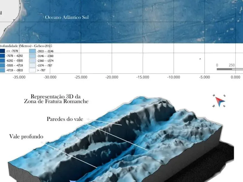 Pesquisa no fundo do Atlântico vai analisar correntes, vida marinha e mudanças climáticas
