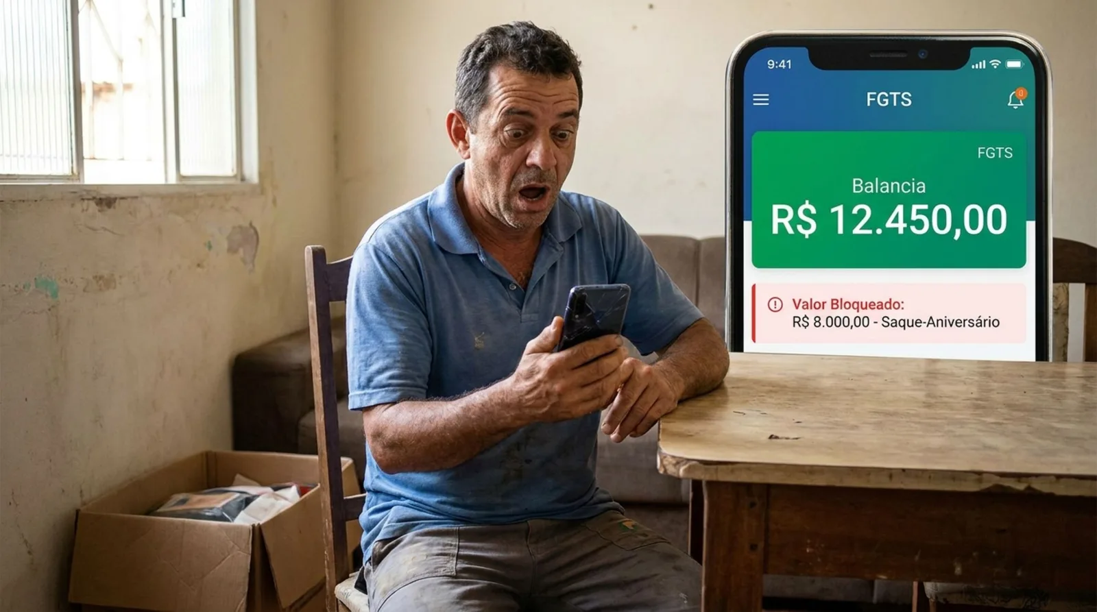 Pedido de demissão mantém saldo do FGTS na conta; veja quando é possível sacar