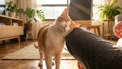 Por que gatos dão cabeçadas e se esfregam em pessoas e objetos