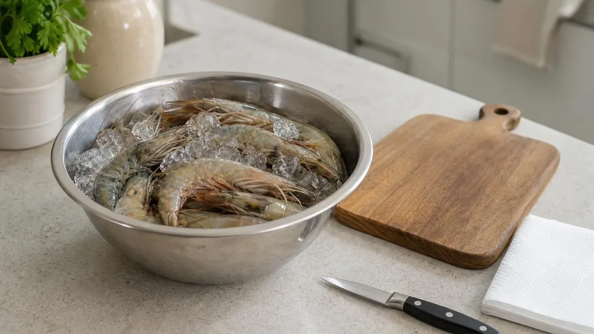 Como limpar camarão e retirar o intestino com segurança