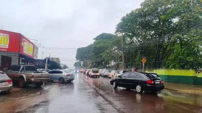 Dourados registra 90 mm de chuva nos cinco primeiros dias de outubro