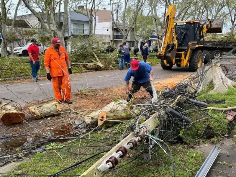 Temporal no Rio Grande do Sul afeta 527 mil pessoas e deixa 151 ocorrências