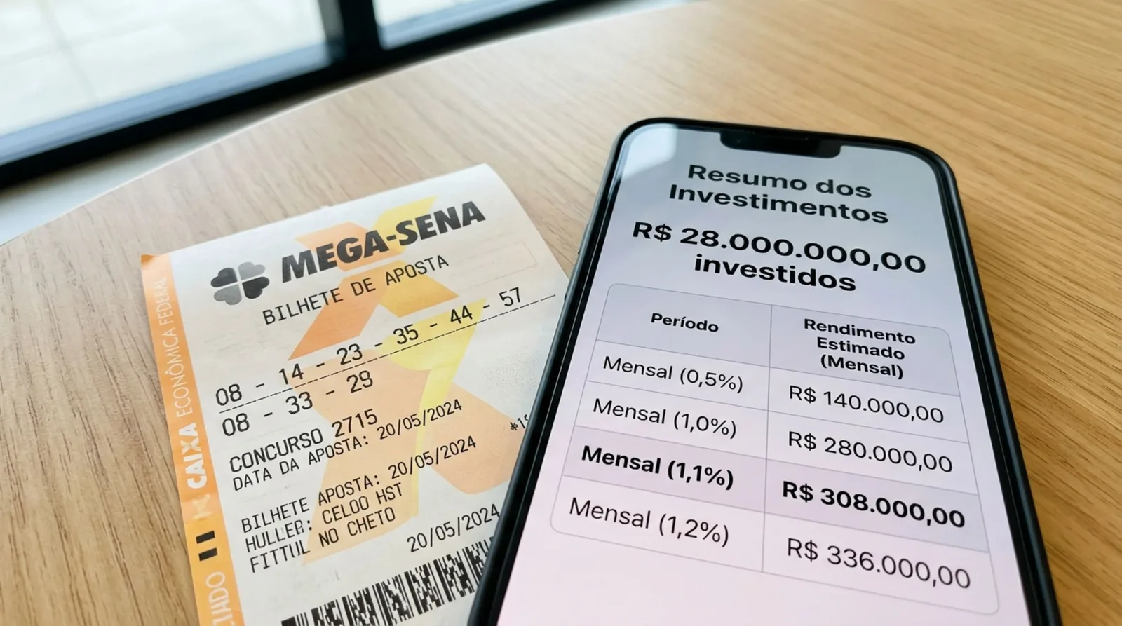 Como distribuir um prêmio de R$ 28 milhões entre renda fixa e liquidez