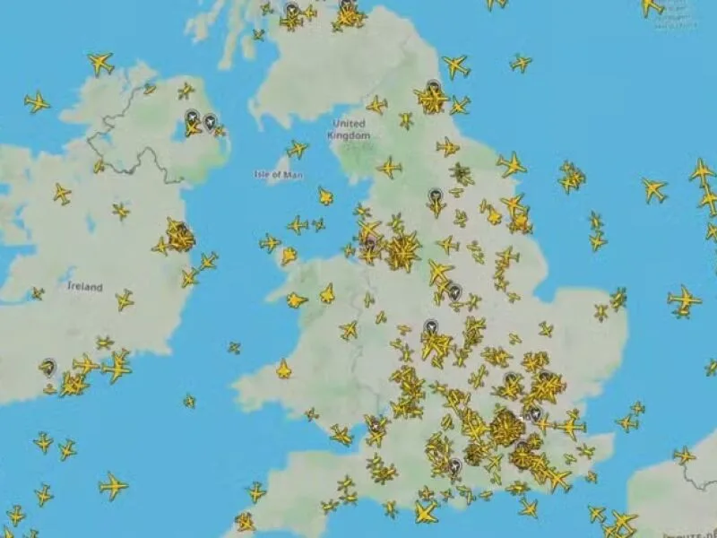 Aeroportos britânicos suspendem 300 voos após falha no sistema aéreo